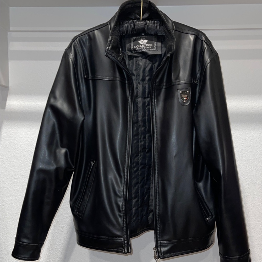 Men’s Black Bomber Jacket